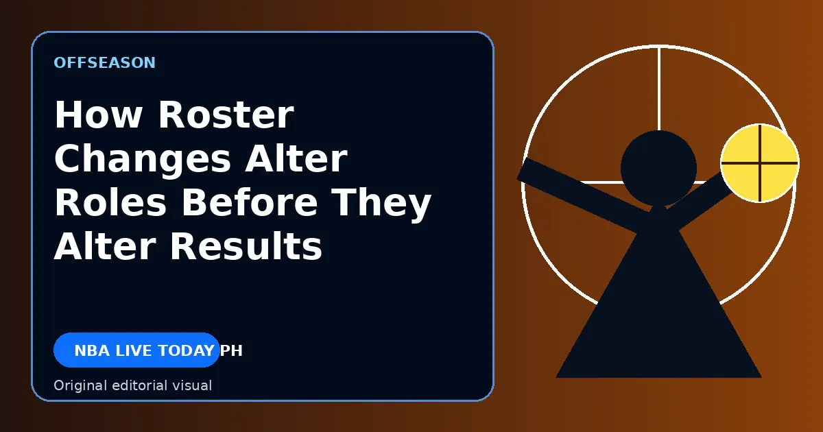 Original editorial cover for How Roster Changes Alter Roles Before They Alter Results