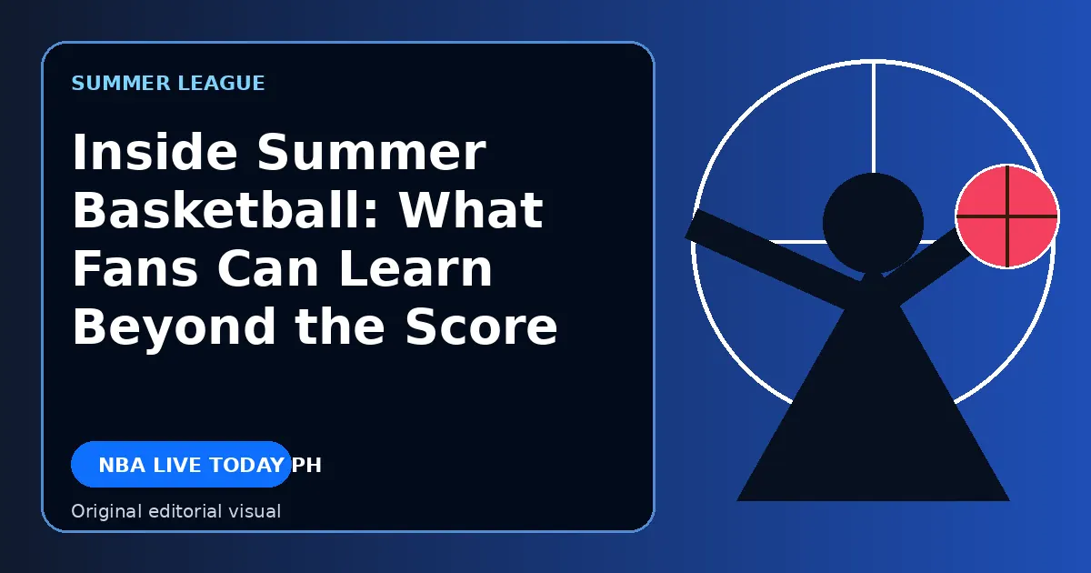 Original editorial cover for Inside Summer Basketball: What Fans Can Learn Beyond the Score