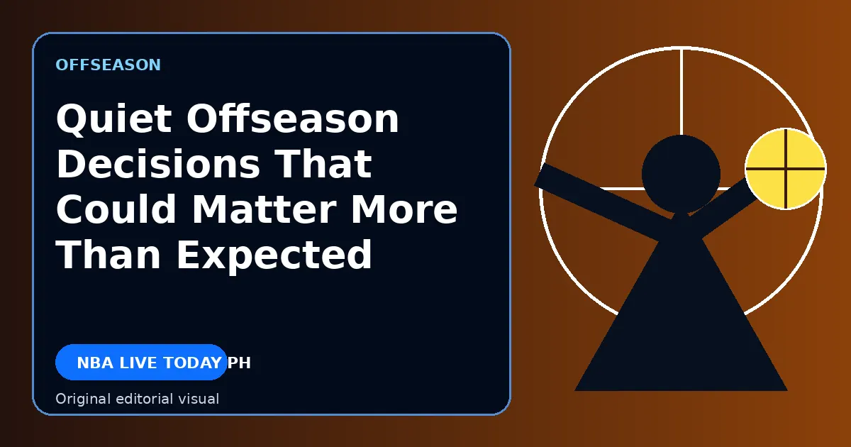 Original editorial cover for Quiet Offseason Decisions That Could Matter More Than Expected