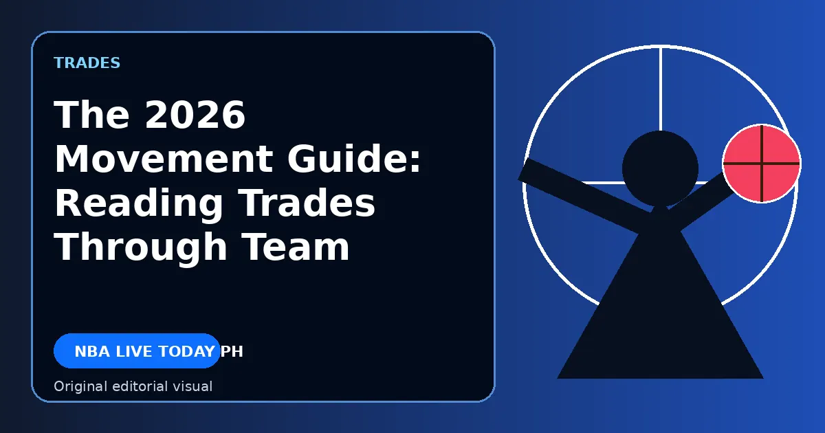 Original editorial cover for The 2026 Movement Guide: Reading Trades Through Team Intent