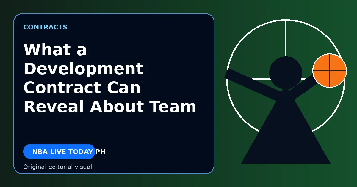 Original editorial cover for What a Development Contract Can Reveal About Team Priorities