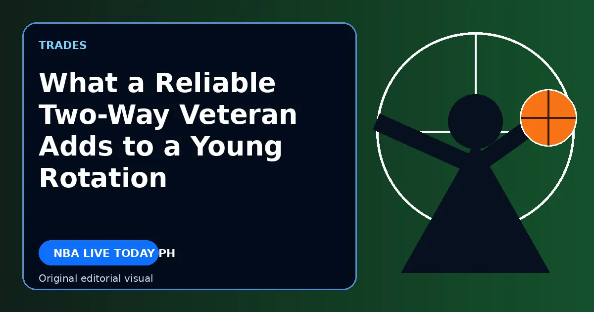 Original editorial cover for What a Reliable Two-Way Veteran Adds to a Young Rotation