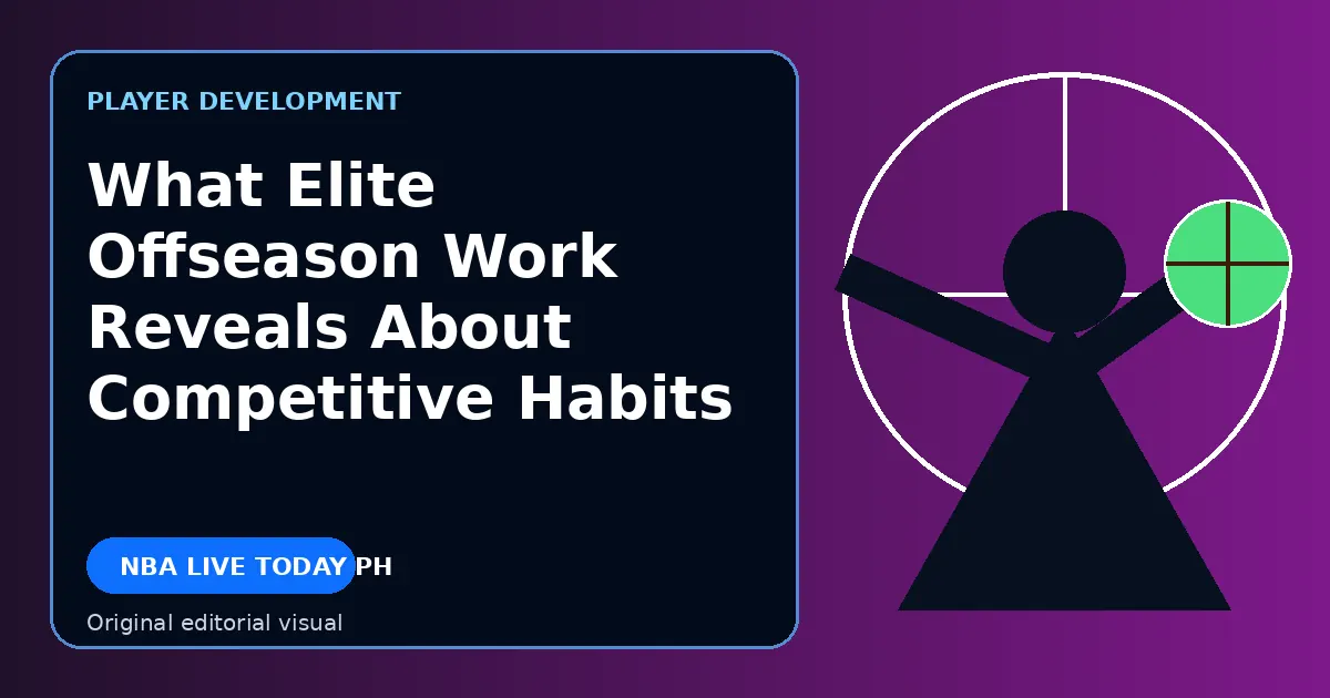 Original editorial cover for What Elite Offseason Work Reveals About Competitive Habits
