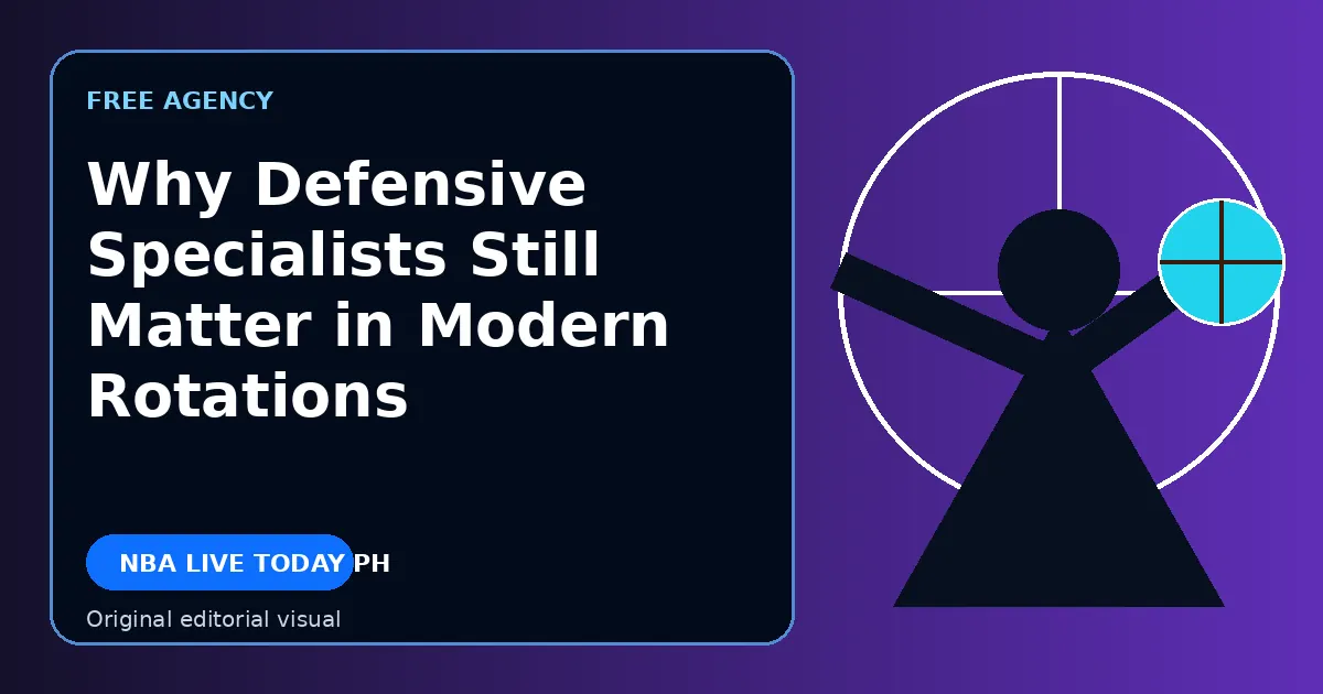 Original editorial cover for Why Defensive Specialists Still Matter in Modern Rotations